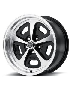 American Racing 500 MONO Black Machined Wheel , 17X8