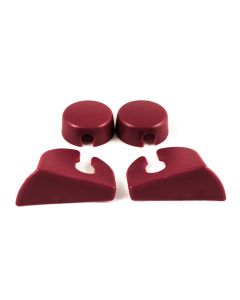 1982-1992 Camaro  Rear Hatch Strut Cover Trim Kit, Red