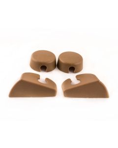 88-92 Camaro  Firebird Rear Hatch Strut Cover Trim Kit, Beechwood