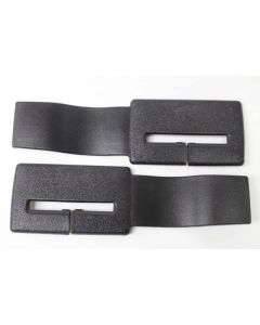 1982-19292 Camaro  Firebird Seat Belt Headliner Trims, Pair-Black