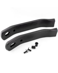 1985-1992 Camaro  Seat Belt Reciever Sleeves, Pair-Black