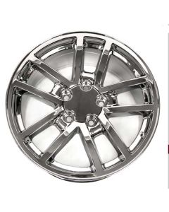 1993-2002 Camaro 10 Spoke SS 17x9, SET OF 4, CHROME Finish-Plain Center Caps Only