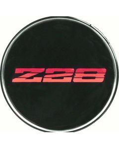 1982 Camaro N90 Aluminum Wheel Center Cap Insert Z28 Red