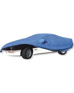 1982-1992 Firebird  Car Cover  with Aero-Wing or Rear Spoiler Diamond Blue