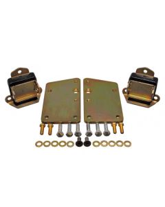 LS Conversion Engine Mounts, Short Style, Black


