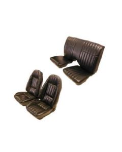 1978-1981  Camaro Front & Rear Seat Sets (Front Buckets w/Zipper Back)