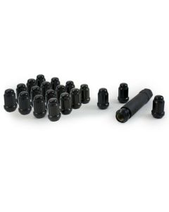 1967-1981 Camaro  Gorilla 7/16 Small Diameter Lug nut Kit,20 lugs,Black