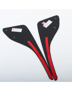 2010-2013 Camaro Rear  Deluxe Rock Guards