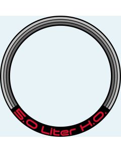 1984-1985- Camaro 5.0 Liter H.O. Air Cleaner Decal