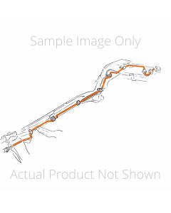 1982-92 Chevrolet Camaro (PS Routing) V8 Carbureted Tank to Pump 3/8" Main Fuel Line 1pc, OEM