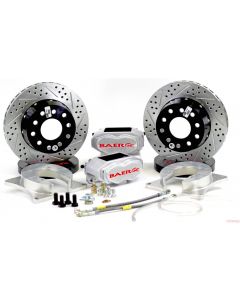 1982-1992 Camaro Baer Brakes Rear 11" Baer Brakes Pro+S4 Clear Caliper