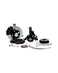 1982-1992 Camaro Baer Brakes Rear 14" Baer Brakes Pro+6S Black Caliper