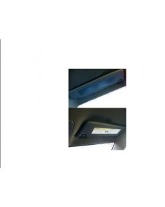 2010-2015 Camaro Visor Decal Warning Label Covers