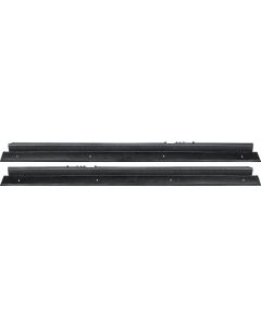 1983-1992 Camaro  Black Door Sill  Plates