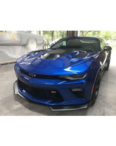 2016-2021 Camaro IROC-Z ZR1 Style Hood with Louvers FIBERGLASS
