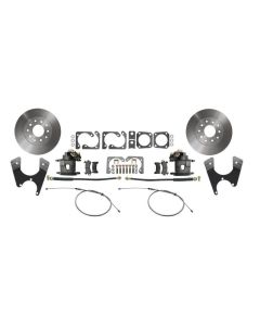 1975-81 Camaro Rear 10/12 Bolt Pattern Standard Disc Brake Kit w/ E-Brake				
