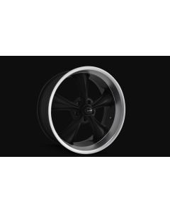 Detroit Wheels Ridler 20X8.5 695 Series Matte Black W Machine Lip
