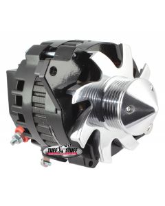 1986-1986 Camaro Silver Bullet Alternator; 160 AMP; 1 Wire Or OEM Hookup; 6 Groove Pulley; Black;
