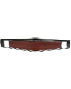 1969-1970  Steering Wheel Shrouds with "Hot Stamp" Chrome Trim Cherrywood