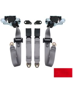 1982-1992 Camaro Front Seat Belt Kit Red