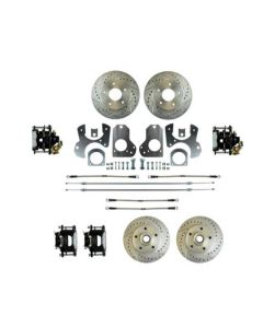 1982-1987  Camaro Front Disc and Rear Wheel  Conversion Kit Black