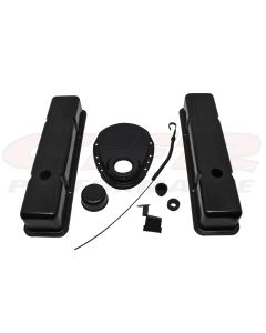 1967-1987 Camaro  Small Block Black Steel  Engine Dress UP