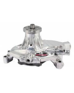 1967-1971 Chevrolet Camaro Platinum Water Pump; 5.625 in. Hub Height; 5/8 in. Pilot; Standard Flow; 3/8 in.-16 Threaded Hole; Threaded Water Port; Polished; 1635EB