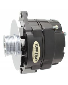 1973-1983 Camaro Alternator; 80 AMP; OEM Or 1 Wire; 6 Groove Serpentine Pulley; Black;