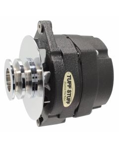 1973-1983 Camaro Alternator; 140 AMP; OEM Or 1 Wire; Double Groove Pulley; Black Wrinkle;