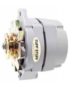 1973-1983 Camaro Alternator; 100 AMP; OEM Or 1 Wire; V Groove Pulley; Gray Primer Powdercoat;