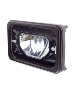 1981-1992  Camaro Low Beam  4" x6' Heated Led Black Headlamp