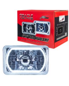 1982-1992 Camaro  4X6" H4651/H4656 Sealed Beam Halo - White SMD