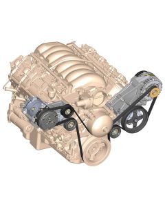  Holley High Mount   Ls/Lt Complete Accessory Drive Kit
