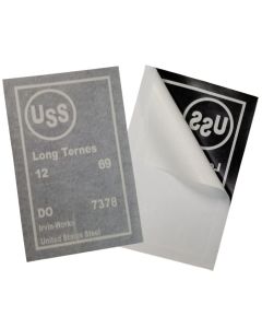 1969 USS Steel Fuel Tank Stencil