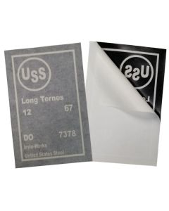 1967 USS Steel Fuel Tank Stencil
