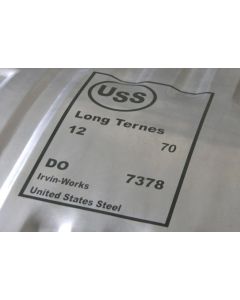 1970 USS Steel Fuel Tank Stencil
