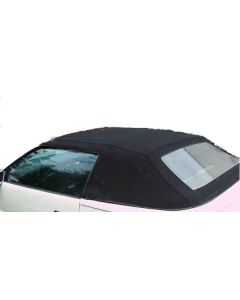 1987-1988 Camaro  Stayfast Cloth Black Convertible  Top W/Plastic Window