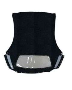 1987-1988 Camaro  Black Convertible  Top W/ Window