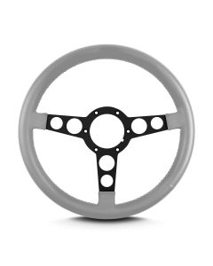 1969-1981  Camaro - Pontiac Formula Steering Wheel Light Grey Leather Wrap