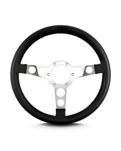 1969-1981  Camaro - Pontiac Formula Steering Wheel, Black leather wrap