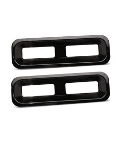 1967-1968 Camaro Billet Taillilght Bezel Gloss Black
