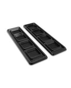 1967-1969  Camaro Hood Gloss Black  SS Billet Aluminum Hood Vents