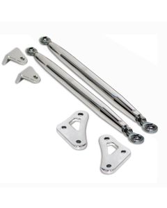 1970-1981 Camaro Bright Polished  Fender Brace Billet Adjustable