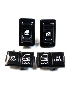 1982-1989 Camaro Power Switch Package, Includes Driver & Passenger window and door lock switches