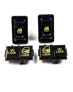 1990-1992 Camaro Power Switch Package, Includes Driver & Passenger window and door lock switches