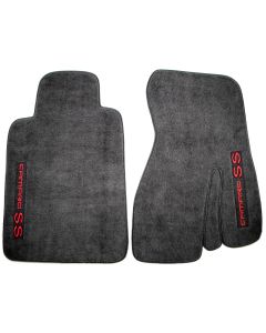 1993-2002 Camaro SS (96-2002 style) Ebony Front Floor Mats, Coupe