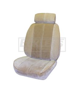 PUI Camaro Front Cloth Seat Covers, For Cars With Bucket Seats, 1984-1986