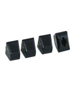 Camaro Air Conditioning & Heater Control Knobs, Black, 1966-1975