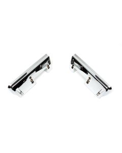 Rick's Camaro - 1964-67 Armrest Bases,Rear,Chrome Plastic )