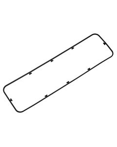 Engine Valve Cover Gaskets; For Proform 2-Pc Style SB Chevy Valve Covers; 1-Pair